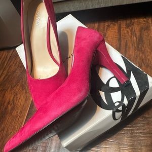 Nine West Hot Pink Pumps 👠